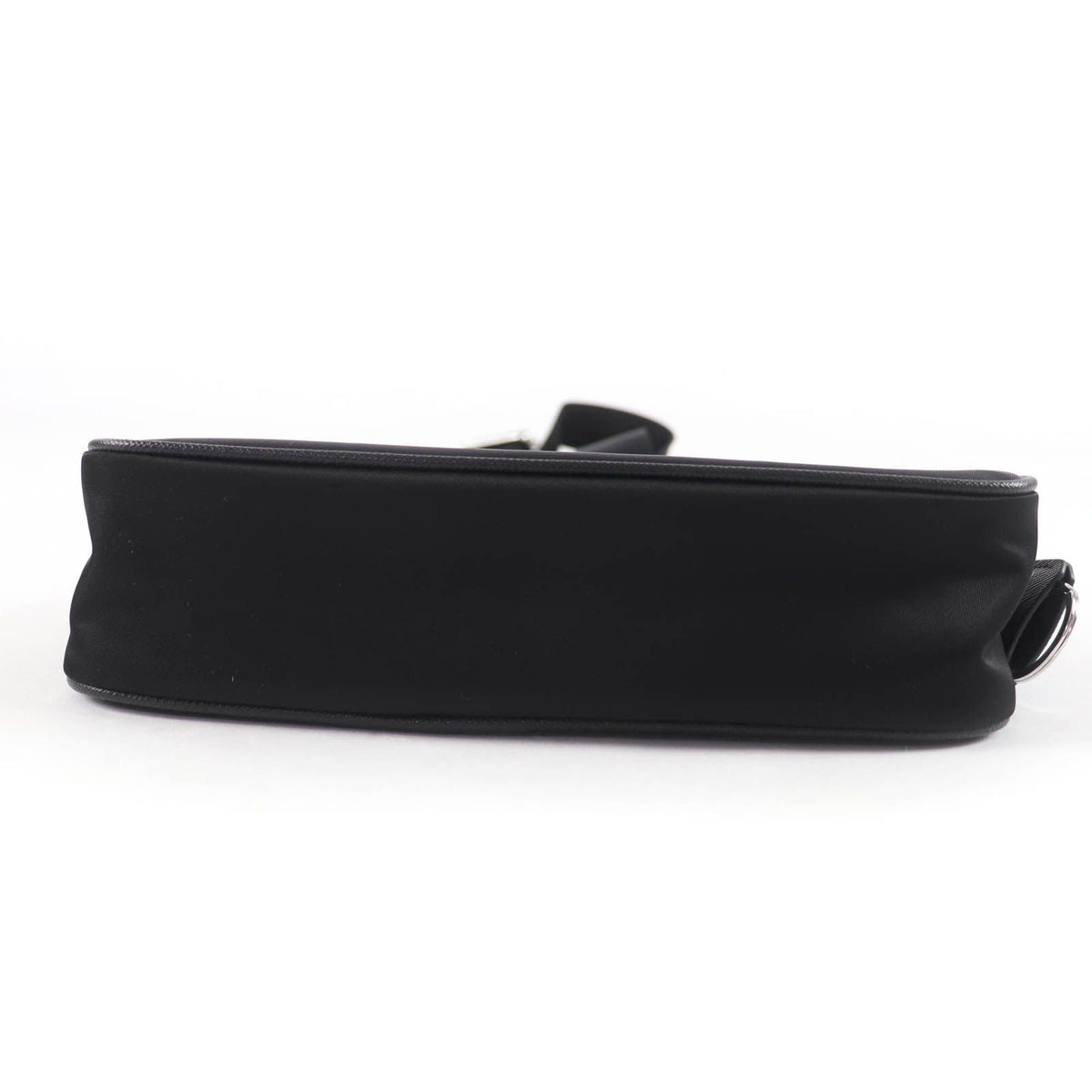 Prada Re Edition Triangle Logo 2-Way Bag Black — view 3