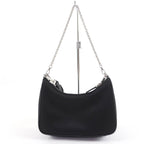 Prada Re Edition Triangle Logo 2-Way Bag Black — view 2