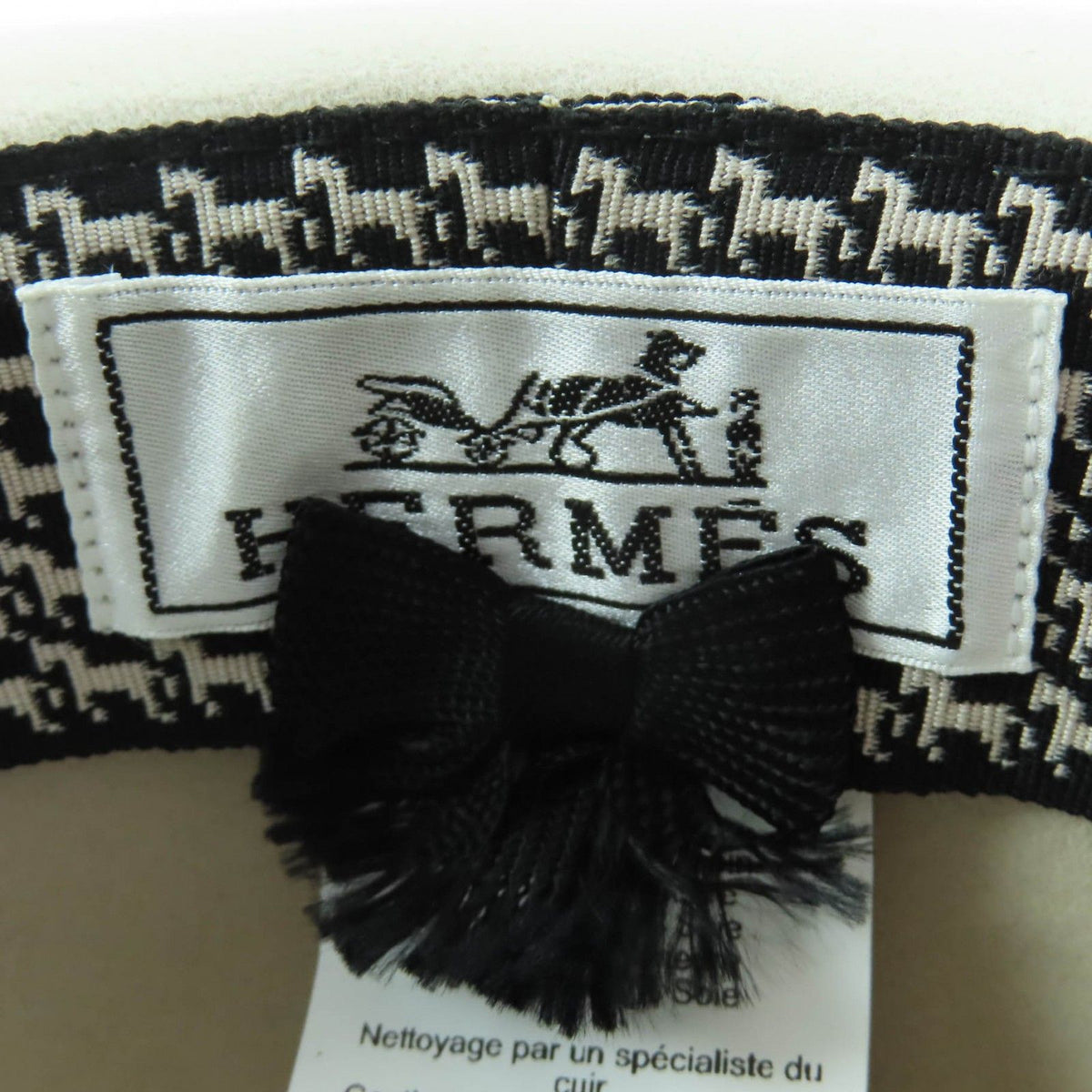 Hermes Betty Wool Cotton Hat — view 8