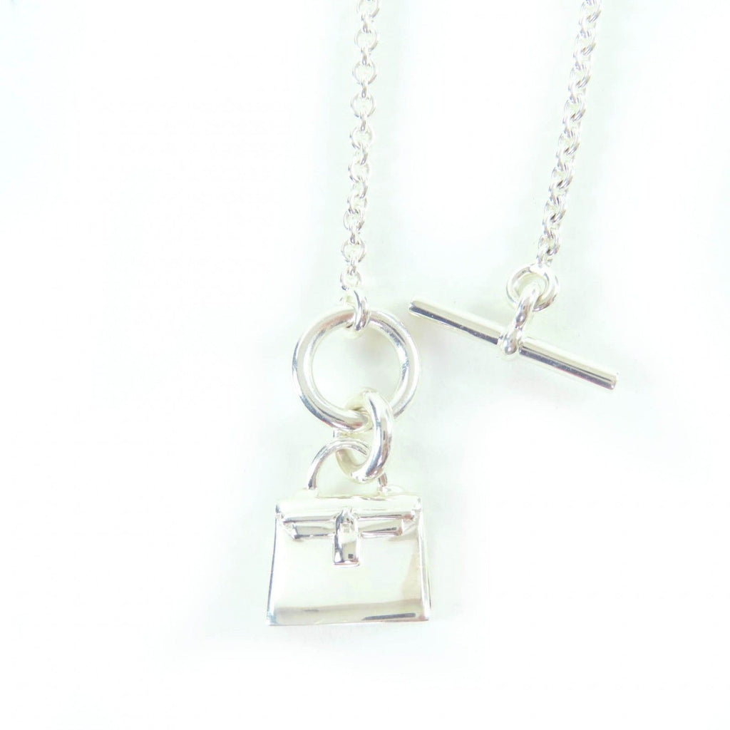 Hermes Amulette Kelly Pendant Silver — view 7