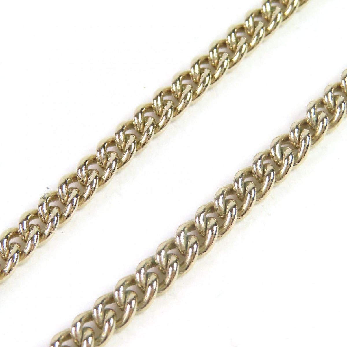 Chanel CC Logo Rhinestone Medal Pendant Gold — view 5