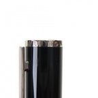 Louis Vuitton Jet Ligne Twist Ballpoint Pen Black Silver Handwriting Confirmed — view 7