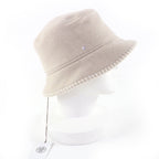 Hermes Harper Wool Cashmere Cord Ecru Avalon Stitch Hat 57 — view 5