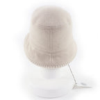 Hermes Harper Wool Cashmere Cord Ecru Avalon Stitch Hat 57 — view 4