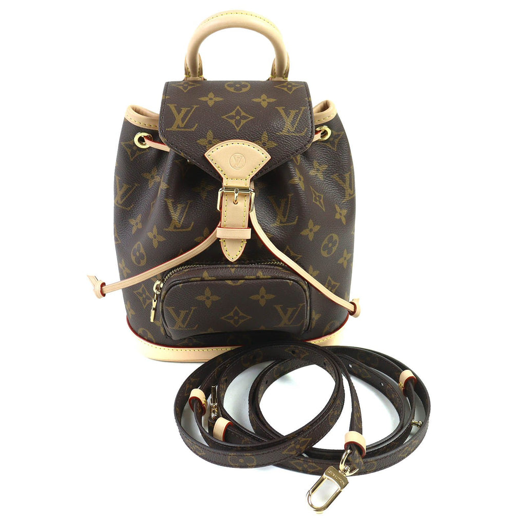 Louis Vuitton Montsouris Mini Monogram Backpack Brown 36