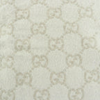 Gucci Cashmere 100% GG Pattern Scarf Beige 45 — view 7