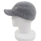 Louis Vuitton Cap Wool Glam Monogram Hat Gray — view 4