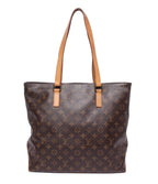 Louis Vuitton Tote Shoulder Bag Cabas Mezzo Monogram — view 2