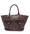 Louis Vuitton Tote Shoulder Bag Manosque GM Damier Ebene