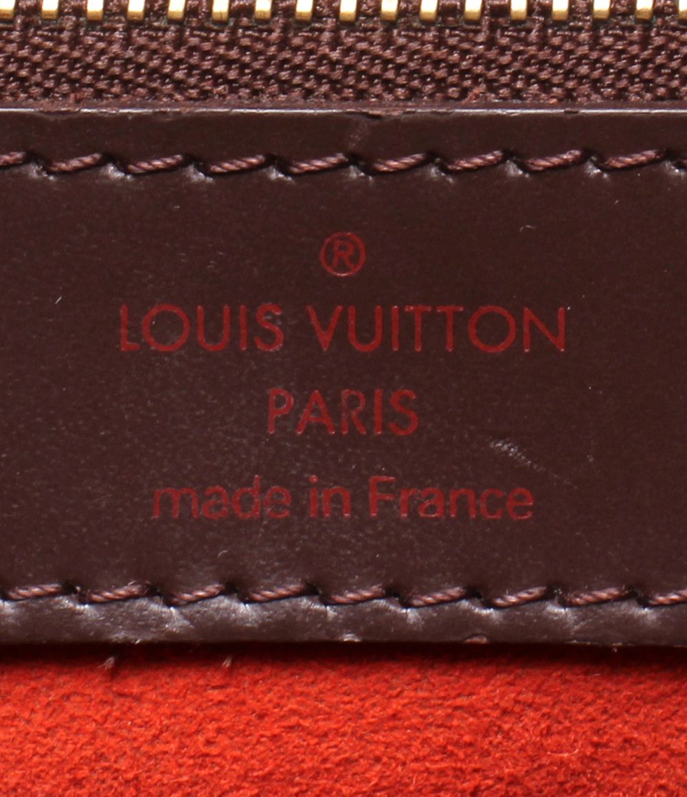 Louis Vuitton Tote Shoulder Bag Manosque GM Damier Ebene — view 5