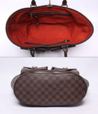 Louis Vuitton Tote Shoulder Bag Manosque GM Damier Ebene — view 4
