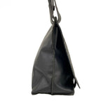 Bottega Veneta Shoulder Bag Intrecciato Black Leather — view 2