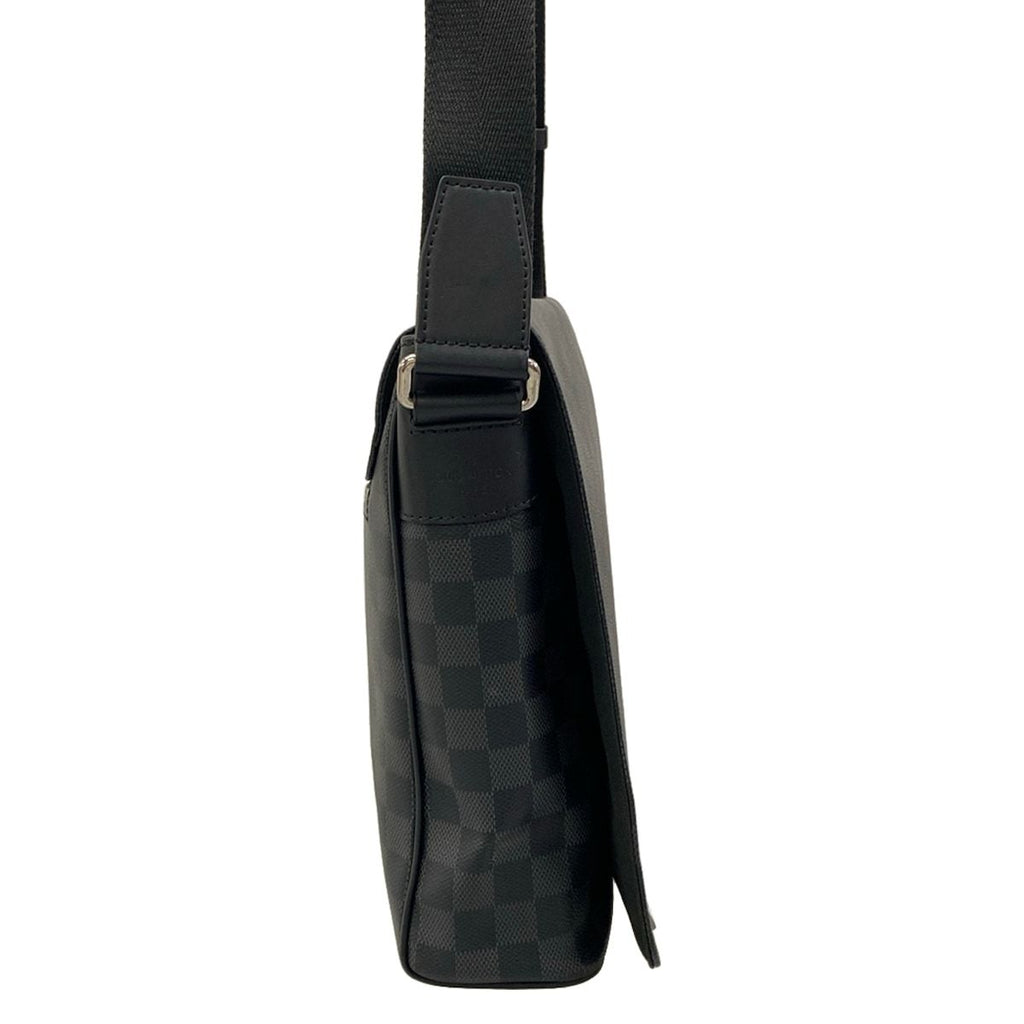 Louis Vuitton Shoulder Bag Damier Graphite District MM NM — view 2