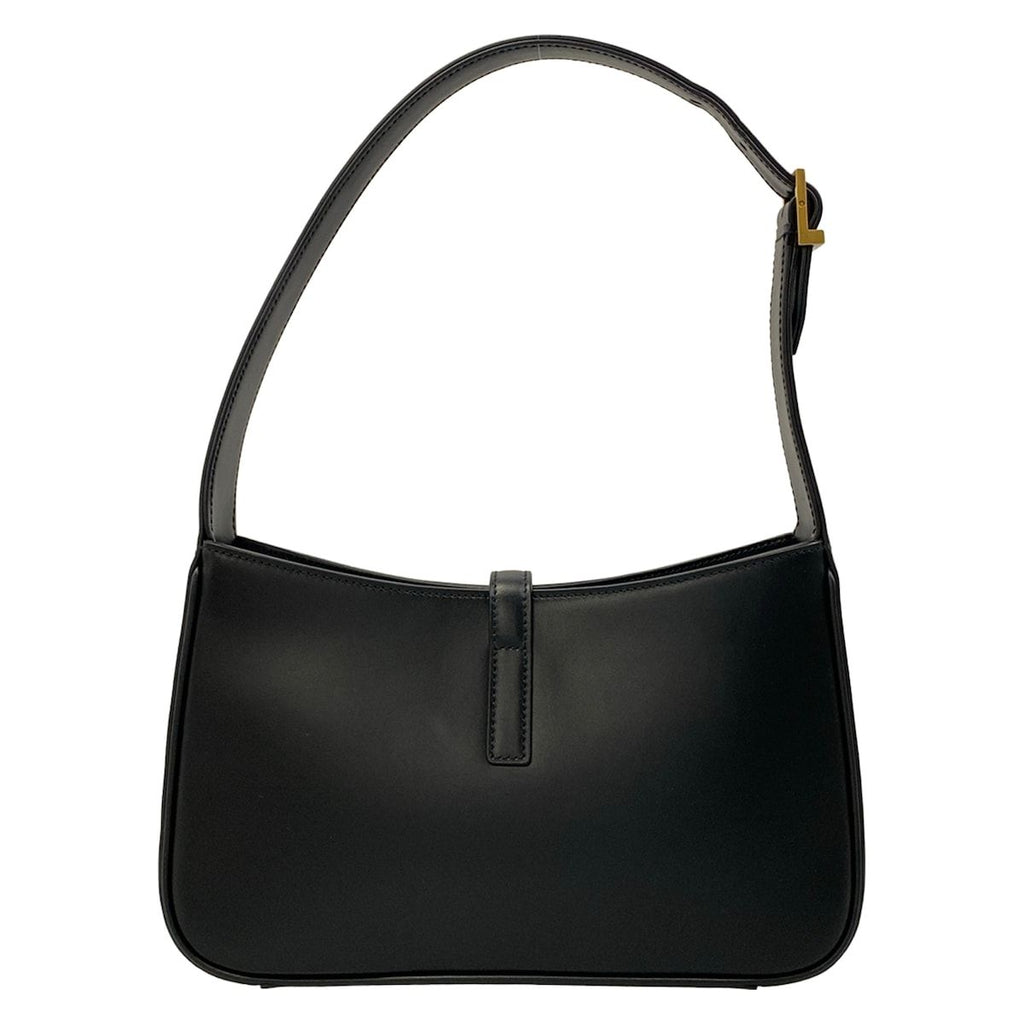 Saint Laurent Paris Shoulder Bag Suncassette Black Leather — view 3