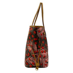 Louis Vuitton Tote Bag Monogram Jungle Dot Neverfull MM Poppy — view 2