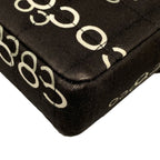 Chanel Shoulder Bag Choco Bar Black Chain Gold — view 8