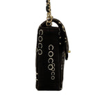 Chanel Shoulder Bag Choco Bar Black Chain Gold — view 2