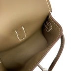 Hermes Key Holder Kelly Festival Etoupe Silver — view 6