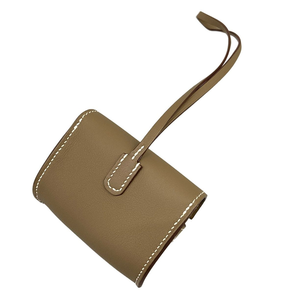 Hermes Key Holder Kelly Festival Etoupe Silver — view 2