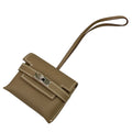 Hermes Key Holder Kelly Festival Etoupe Silver