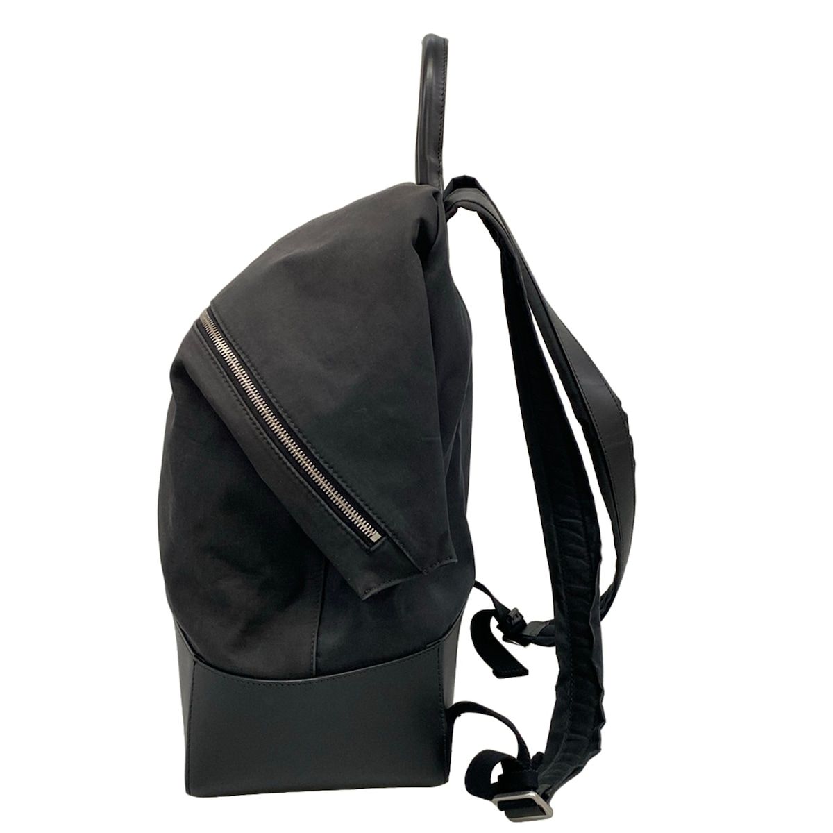 Bottega Veneta Backpack Black Cotton — view 4