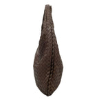 Bottega Veneta Handbag Intrecciato Dark Brown Leather — view 4