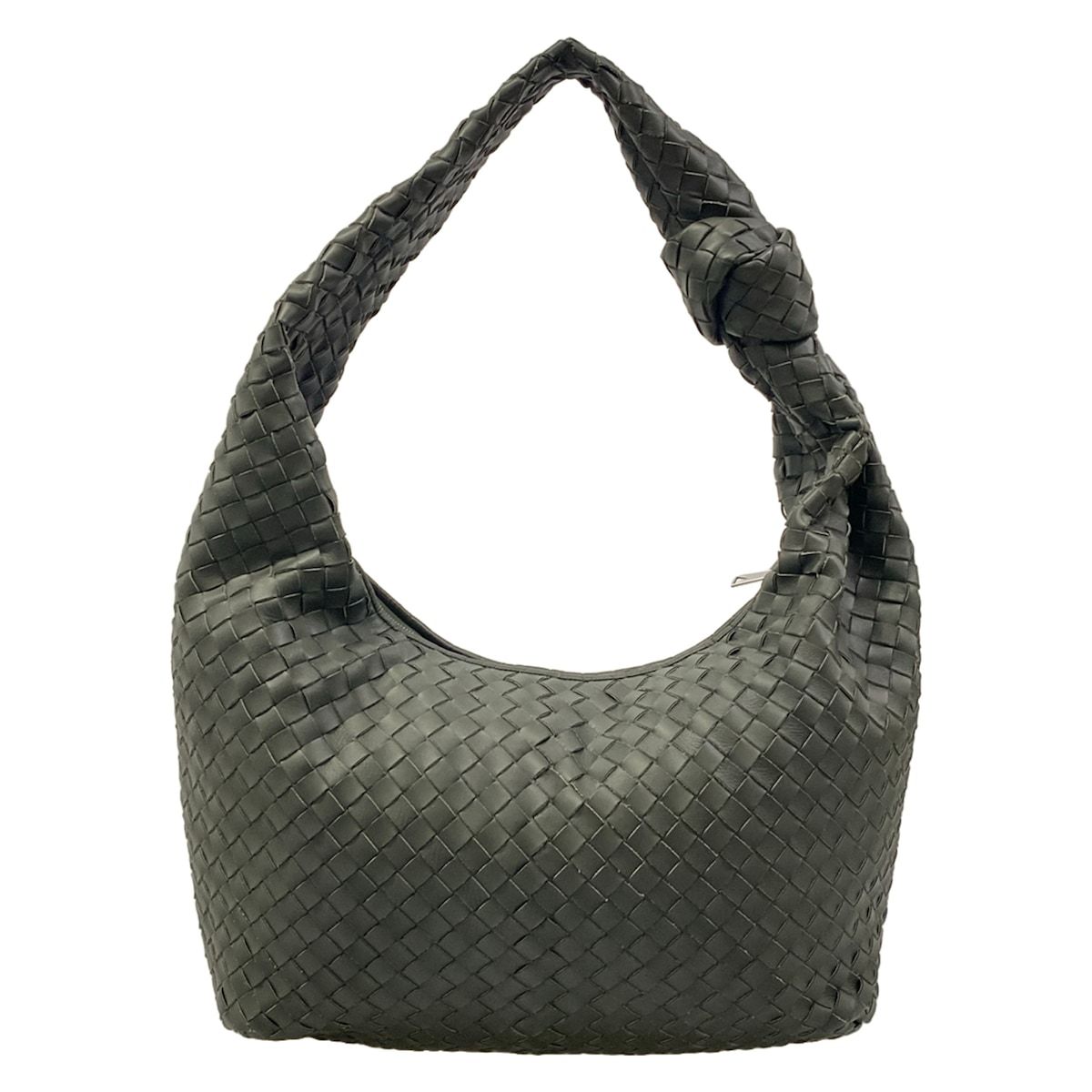 Bottega Veneta Shoulder Bag Maxiza Jodie Khaki Leather — view 3