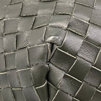 Bottega Veneta Shoulder Bag Maxiza Jodie Khaki Leather — view 6