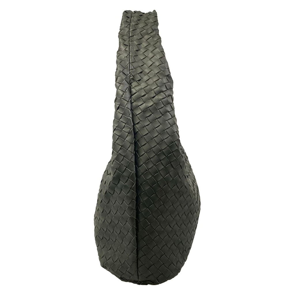 Bottega Veneta Shoulder Bag Maxiza Jodie Khaki Leather — view 4