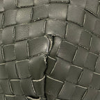 Bottega Veneta Shoulder Bag Maxiza Jodie Khaki Leather — view 8