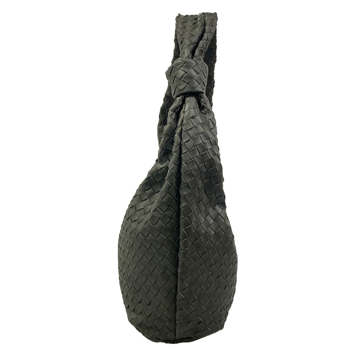 Bottega Veneta Shoulder Bag Maxiza Jodie Khaki Leather — view 2