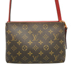 Louis Vuitton Shoulder Bag Monogram Twice Cerise Leather Cowhide — view 3