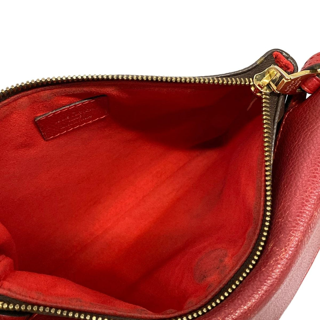 Louis Vuitton Shoulder Bag Monogram Twice Cerise Leather Cowhide — view 7