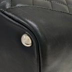Chanel Tote Bag Cambon Line Large Black White Leather — view 7
