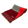 Hermes Scarf Echarpe Casaque Bordeaux Gray Graphical Cashmere