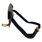 Dior Waist Pouch Saddle Bag Black Leather — view 4