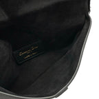 Dior Waist Pouch Saddle Bag Black Leather — view 7