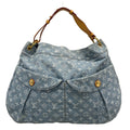 Louis Vuitton Shoulder Bag Monogram Denim GM Blue Clair
