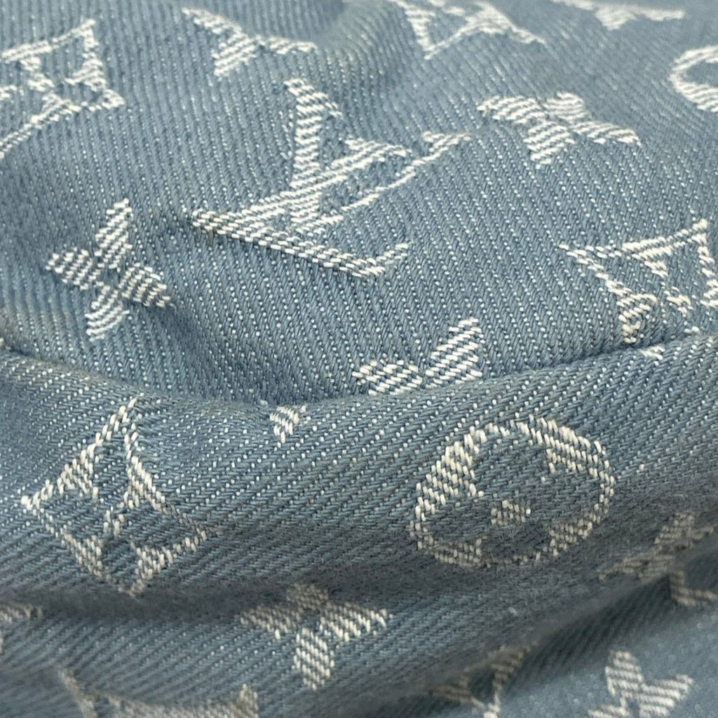 Louis Vuitton Shoulder Bag Monogram Denim GM Blue Clair — view 6