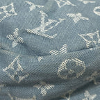 Louis Vuitton Shoulder Bag Monogram Denim GM Blue Clair — view 6
