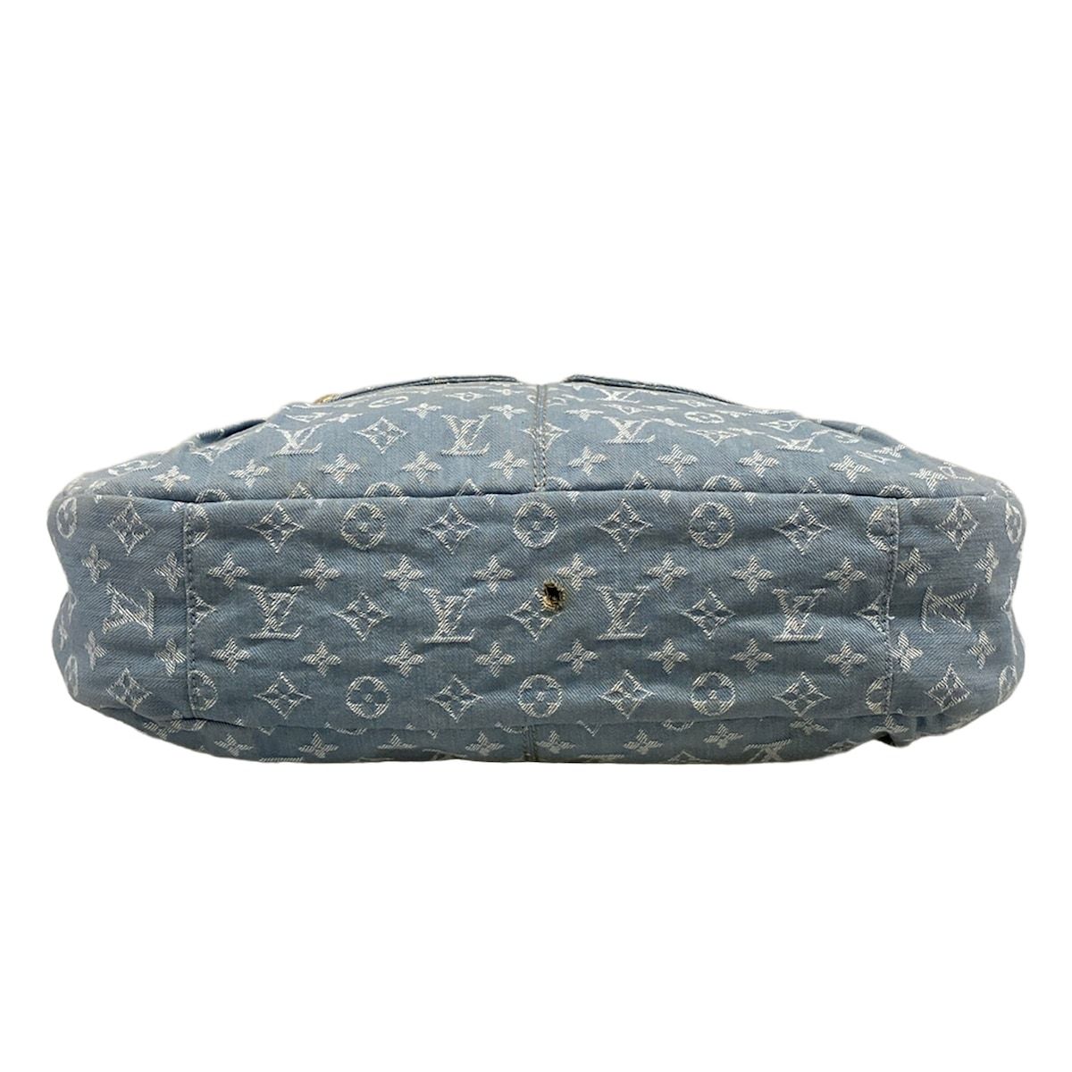 Louis Vuitton Shoulder Bag Monogram Denim GM Blue Clair — view 5