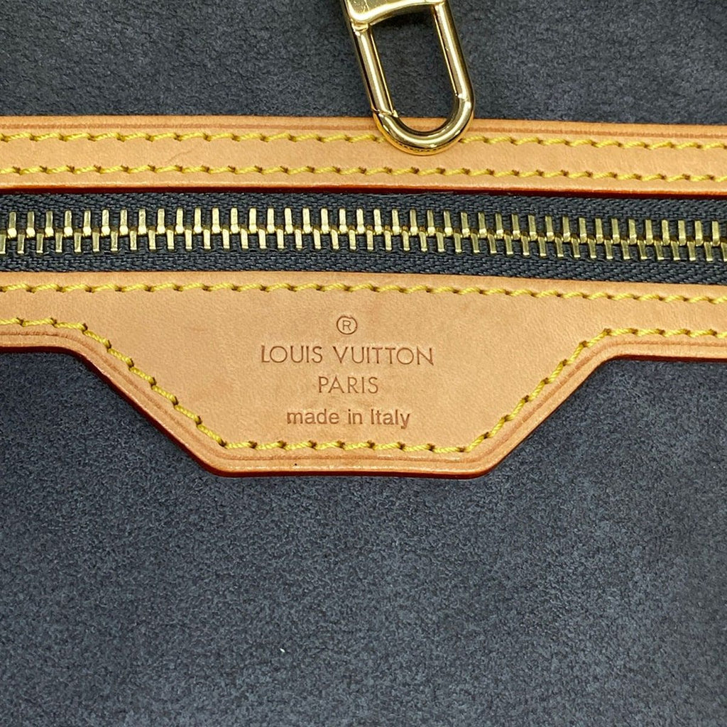 Louis Vuitton Shoulder Bag Monogram Denim GM Blue Clair — view 8
