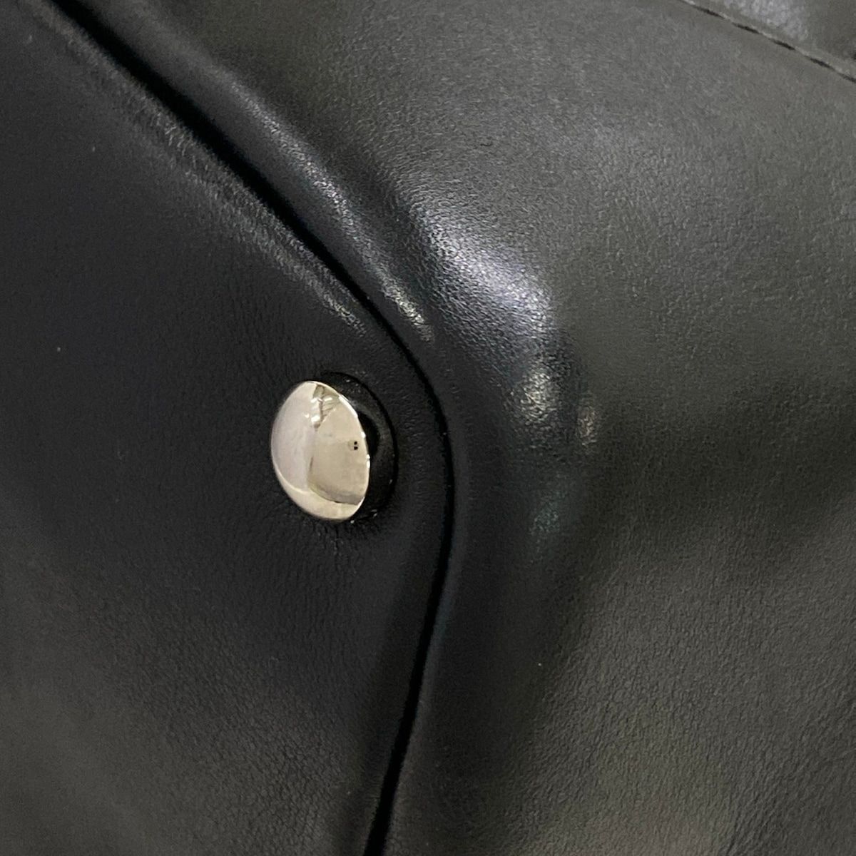 Chanel Tote Bag Cambon Line Medium Black Leather — view 7