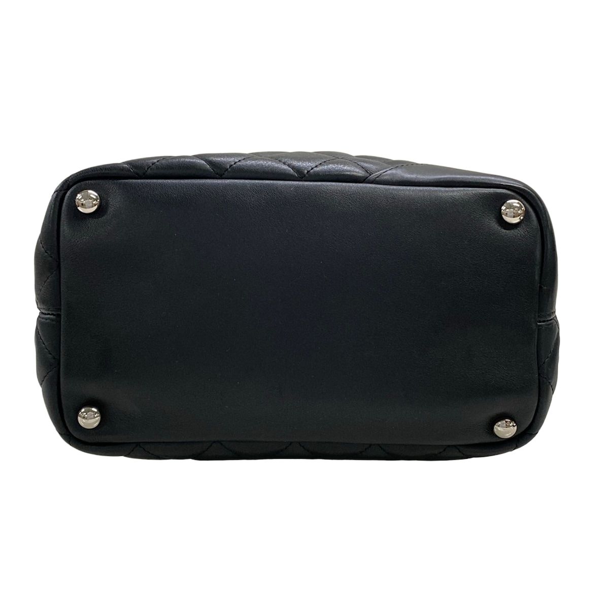 Chanel Tote Bag Cambon Line Medium Black Leather — view 5