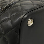Chanel Tote Bag Cambon Line Large Black Leather — view 7