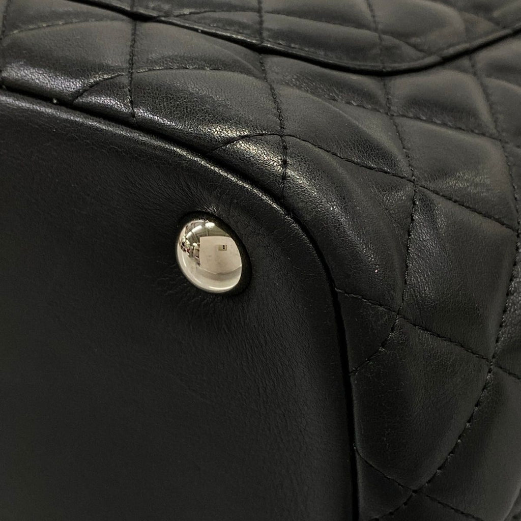 Chanel Tote Bag Cambon Line Large Black Leather — view 8