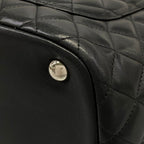 Chanel Tote Bag Cambon Line Large Black Leather — view 8