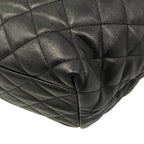 Saint Laurent Paris Tote Bag Icare Black Quilted Leather — view 8