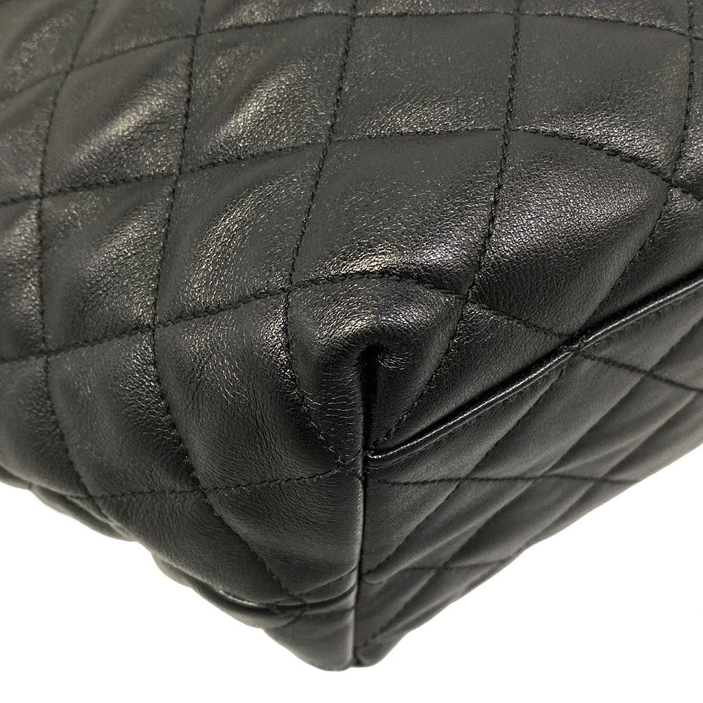 Saint Laurent Paris Tote Bag Icare Black Quilted Leather — view 7