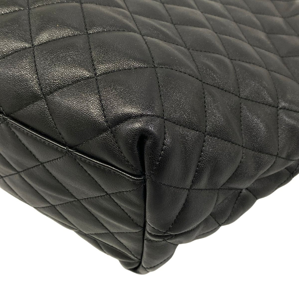 Saint Laurent Paris Tote Bag Icare Black Quilted Leather — view 6